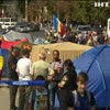 У Молдові протестувальники облаштували польову кухню