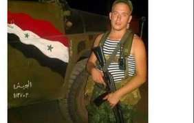 Солдат из России в Сирии