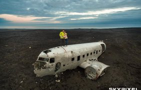 "Разбившийся самолет", Исландия