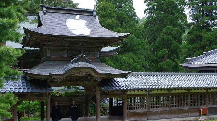 Храм имени Стива Джобса в Японии