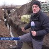 Под Горловкой позиции армии залило талым снегом (видео)