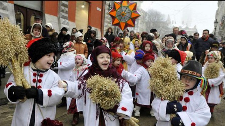 Украина празднует Щедрый вечер