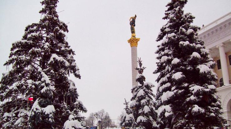 В Киеве ожидается небольшой мокрый снег