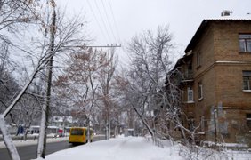 Коллапс на дорогах Киева образовался из-за снега. Фото podrobnosti