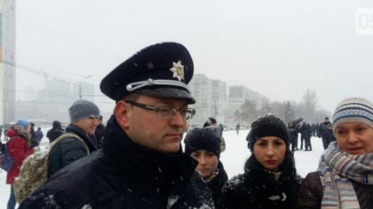 На улицы Днепропетровска выйдут патрульные полицейские. Фото 056.ua.
