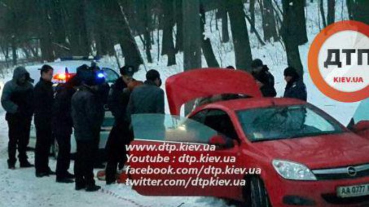 В Голосеевском районе застрелился 40-летний банкир. Фото dtp.kiev.ua.