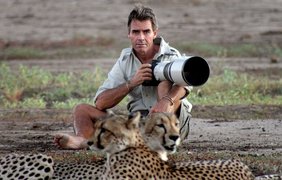 57-летний фотограф дикой природы Ким Вольгутер с гепардами