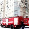 В Киеве погиб спасатель во время тушения пожара