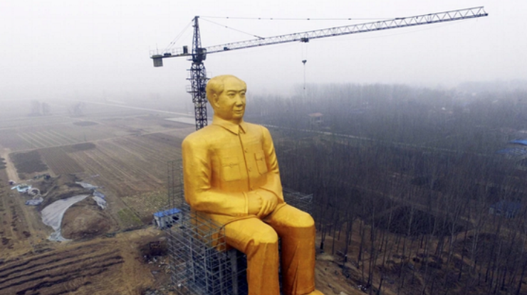 Статуя высотой в 36 метров. Фото: twitter/RuffNuff