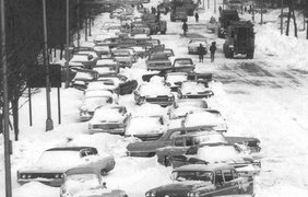 Чикаго, США 1967 - 58 сантиметров снега