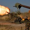 Украинские позиции на Донбассе попали под пушечный обстрел