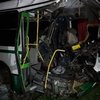 В Донецкой области БТР врезался в автобус с рабочими, есть погибшие 