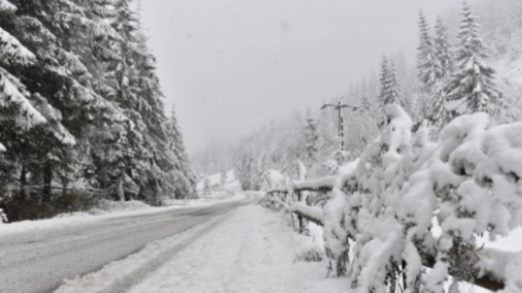 В Румынии выпало полметра снега