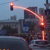 В Киеве появились новые экспериментальные светофоры (фото)
