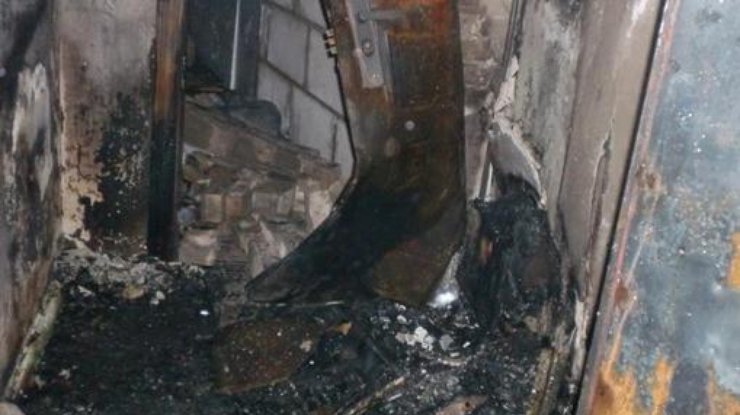 В Киеве вспыхнул 9-этажный дом 