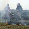 В Полтавской области горят торфяники 