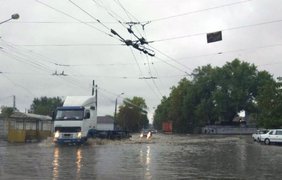 Одессу снова затопило (фото: "Думская") 