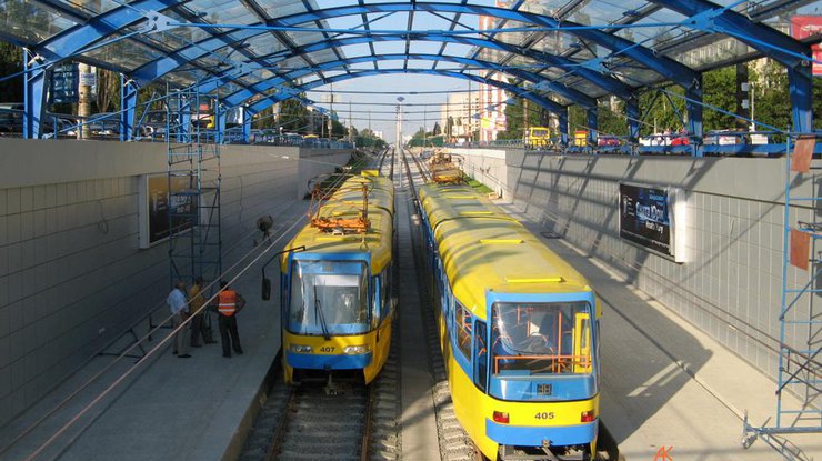 В Киеве решили объединить два микрорайона скоростным трамваем