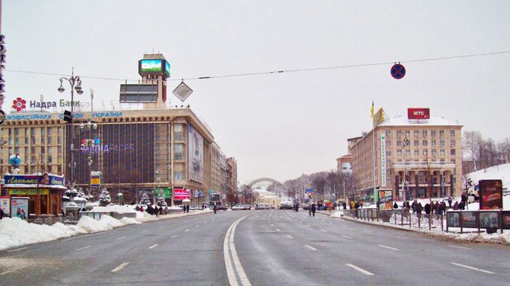 Центр Киева перекроет полиция 