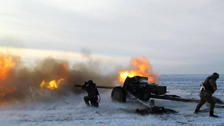 Боевики 37 раз обстреляли украинских военных 