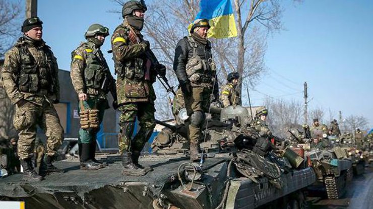 На Донбассе боевики накрыли огнем украинских военных 