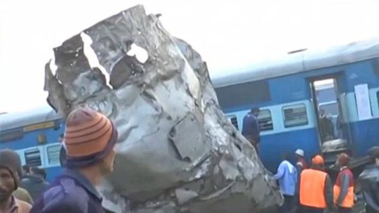 Железнодорожная авария в Индии