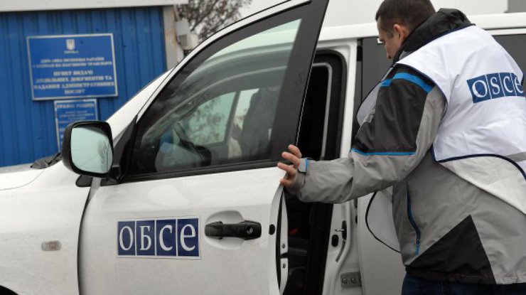 Доступ ОБСЕ на участки разведения сторон на Донбассе был ограничен