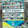 По всій країні учасники Євромайдану відзначили річницю революції