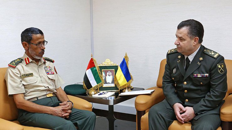 Украина договорилась с ОАЭ о сотрудничестве в военной сфере