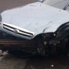 Жуткая авария в центре Днепра: такси столкнулось с автомобилем патрульных (фото) 