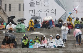 Протесты в Корее: народ требует отставки президента