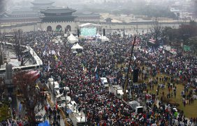 Протесты в Корее: народ требует отставки президента