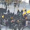 Вкладчики обанкротившихся банков перекрыли центр Киева (видео)