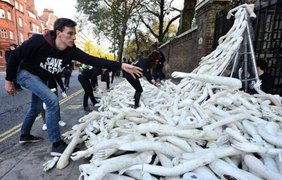 В Великобритании активисты заблокировали посольство России