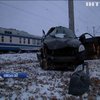 ДТП на Київщині: електропоїзд на великій швидкості протаранив легковик
