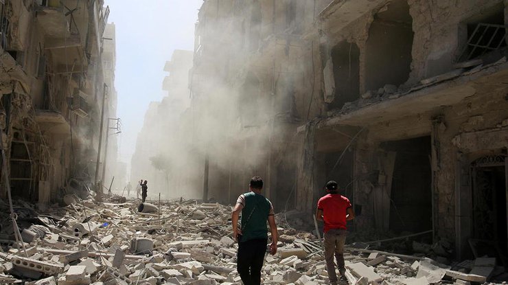 В Алеппо возобновились бои