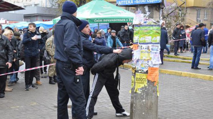 В Николаеве преступники чуть не взорвали рынок (фото: mk.npu.gov.ua/uk)
