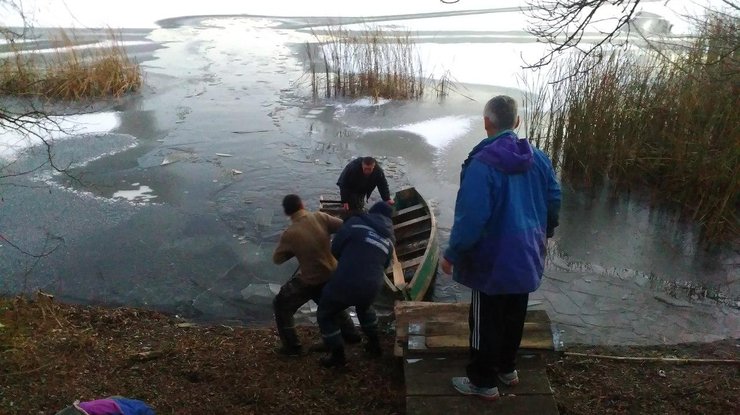 В Кировоградской области парень провалился под лед