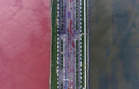 Озеро в Китае