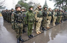 Украинские военные прибыли на учения в Польшу (фото: mil.gov.ua)