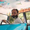 Космическое такси: необычное оформление авто в Индии (фото) 