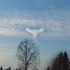 В небе над Польшей увидели облачного ангела (фото) 