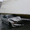 В Виннице грузовик раздавил BMW (фото,видео)