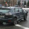 Авария в Киеве: Lexus на скорости влетел в Land Rover (фото) 