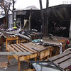 В Киеве на месте сгоревшего рынка нашли тело женщины