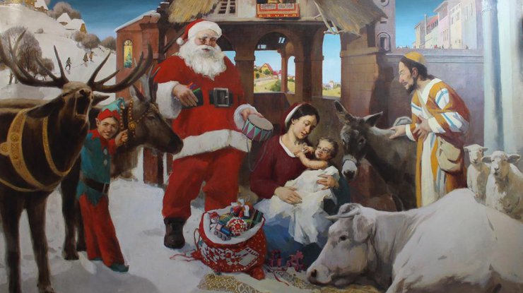 На Рождество в Миланском соборе появилась картина украинского художника