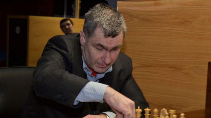 Украинский шахматист Василий Иванчук 