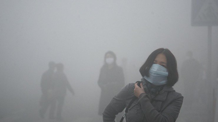 В Китае объявлен предпоследний уровень экологической опасности