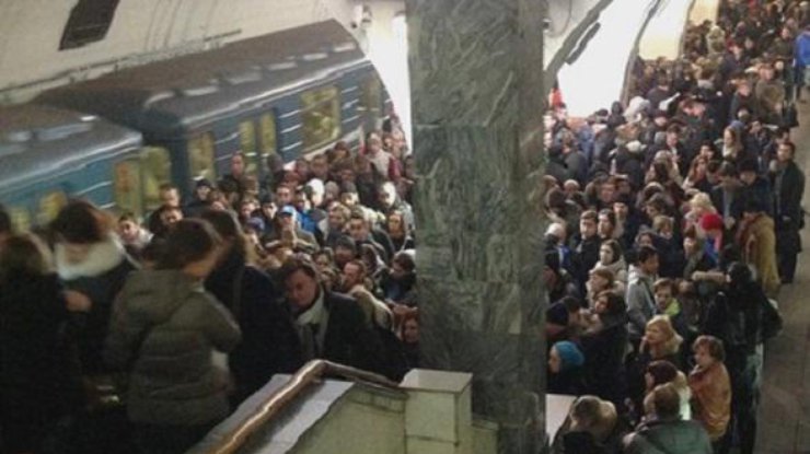 В Киеве метрополитен изменит график работы из-за футбола (фото: lukutin.ru)