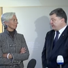 Директор МВФ разъяснила подробности разговора с Порошенко